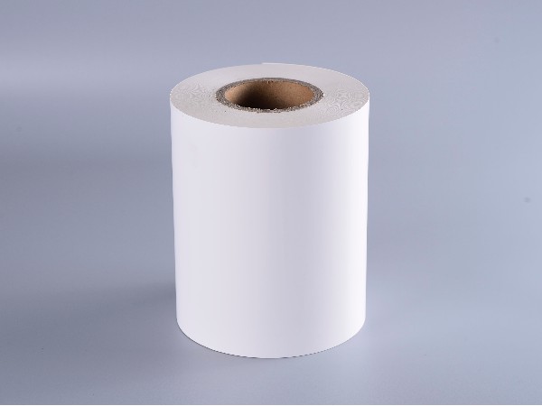 45μm白（bái）色PE不幹膠標簽（qiān）材料