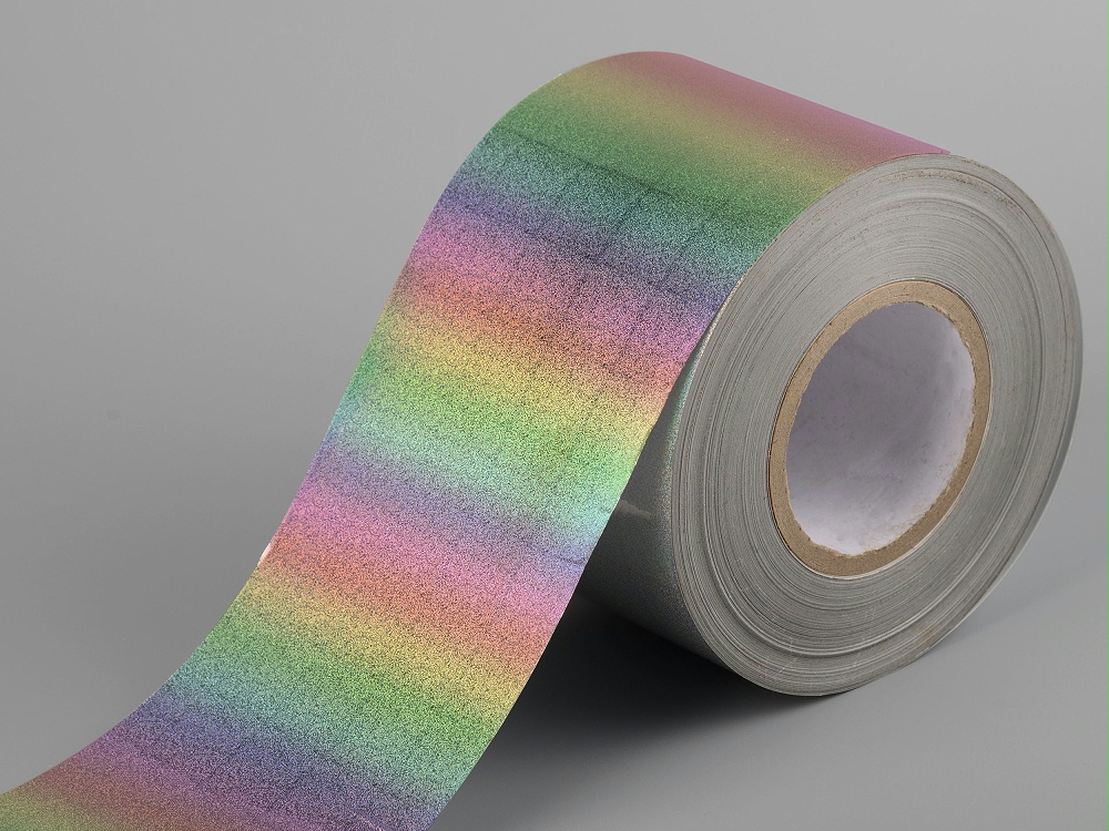 噴墨小沙點鐳射膜不幹膠材(cái)料 噴(pēn)墨小沙點(diǎn)鐳射不幹膠